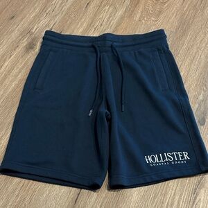Hollister NWOT Men's Dark Navy Athletic Shorts - soft and thick sweatshort